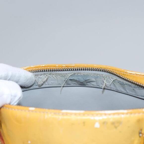 LOUIS VUITTON Monogram Vernis Houston Hand Bag Gris M91053 - Picture 10 of 16